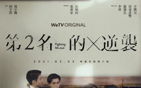 2021年中国台湾爱情同性电视剧《第二名的逆袭》全6集+番外高清国语中字